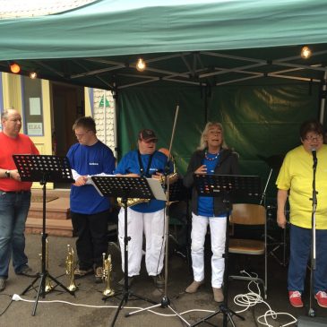 Ensembles der Musikschule präsentierten sich beim Lauterbacher Prämienmarkt