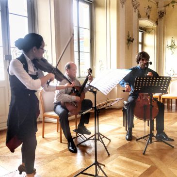 Lehrkräfte der Lauterbacher Musikschule begeisterten im Trio