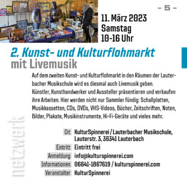 2. Kulturflohmarkt